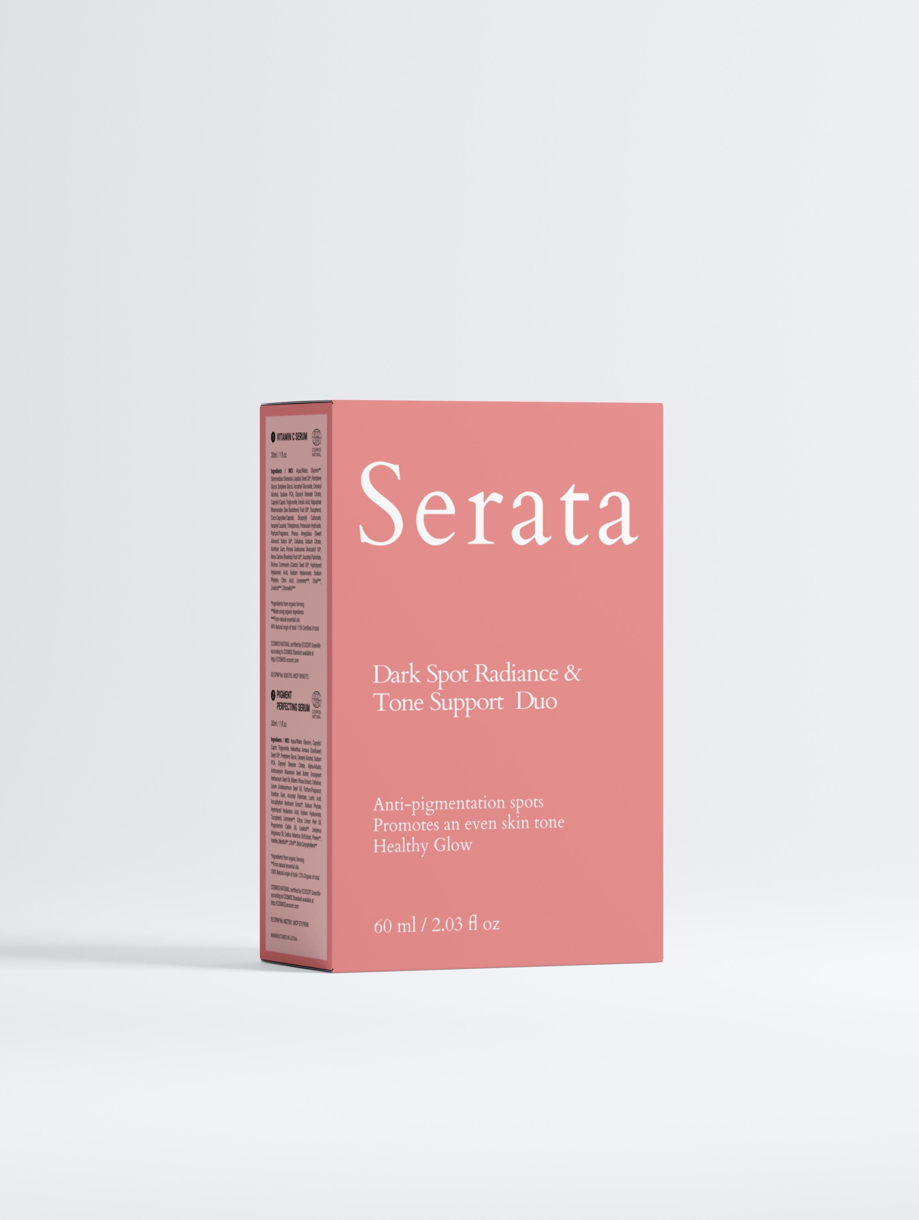 Dark spot "Radiance and tone support" duo